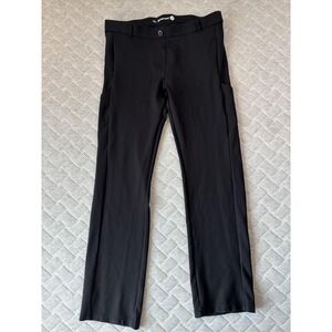 Betabrand Dress Pants Womens XL Straight Leg Stretch Nylon Blend Business Office